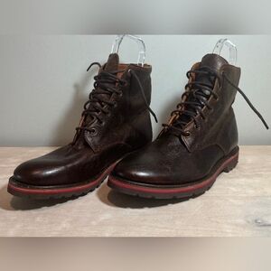 Walk Over Kelso Leather Boots in "Oak Potomac" Leather.‎ Size 10M    NWT